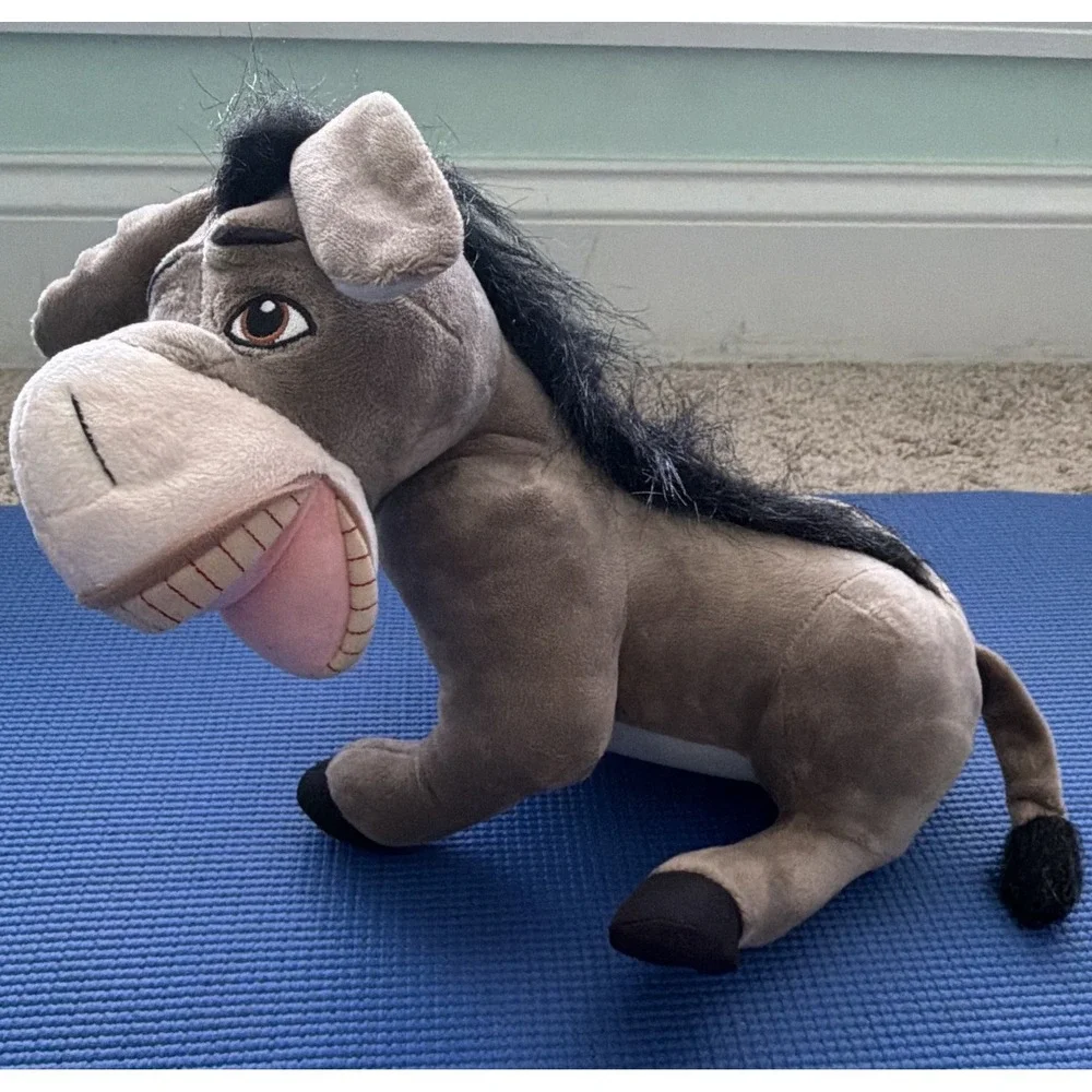 Beverly Hills Teddy Bear Co Shrek Donkey Stuffed Animal Washable 2004 MPN